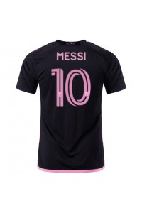 Fotbalové Dres Inter Miami Lionel Messi #10 Venkovní Oblečení 2023-24 Krátký Rukáv